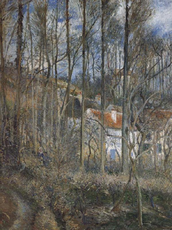 Camille Pissarro The Cote des Boeufs at L-Hermitage